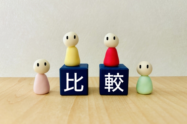 比較の模型