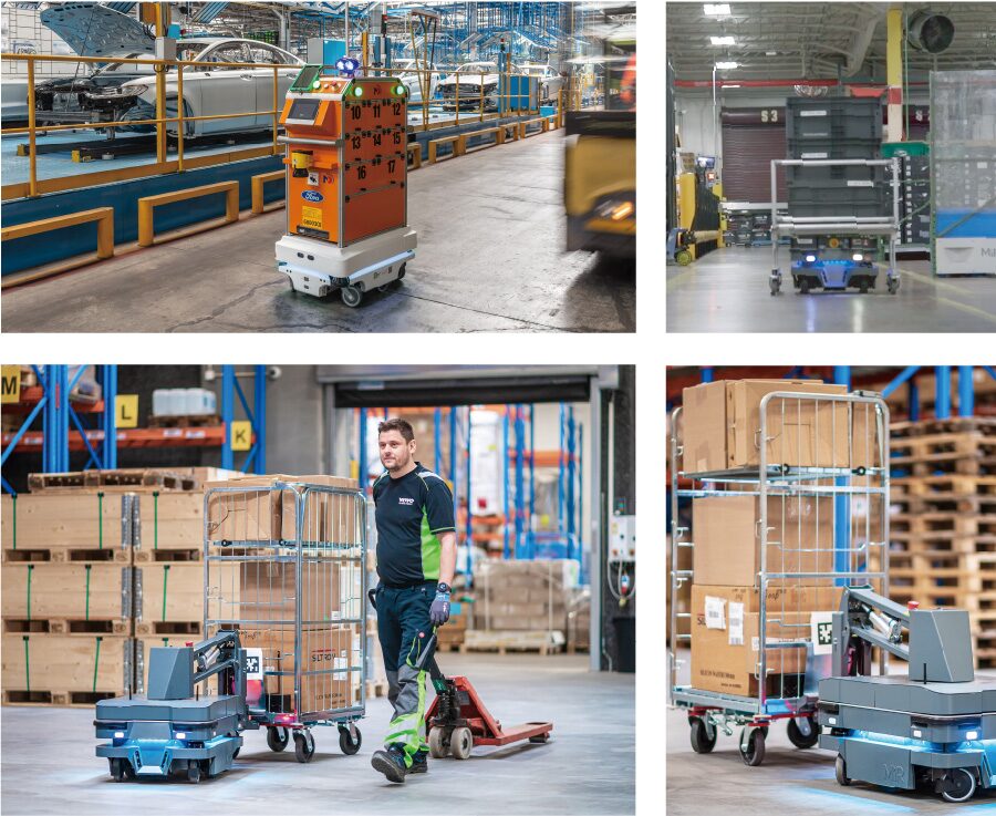 MiRシリーズ（Mobile Industrial Robots）