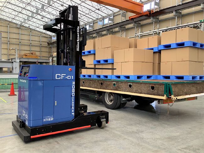 清水建設「Robo-Carrier（ロボキャリア）」