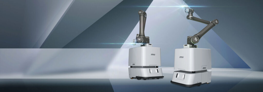 エムエスアイコンピュータージャパンの協働アームロボット