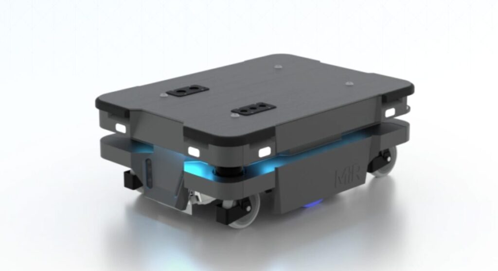 AMRタイプの自律搬送ロボットMiR